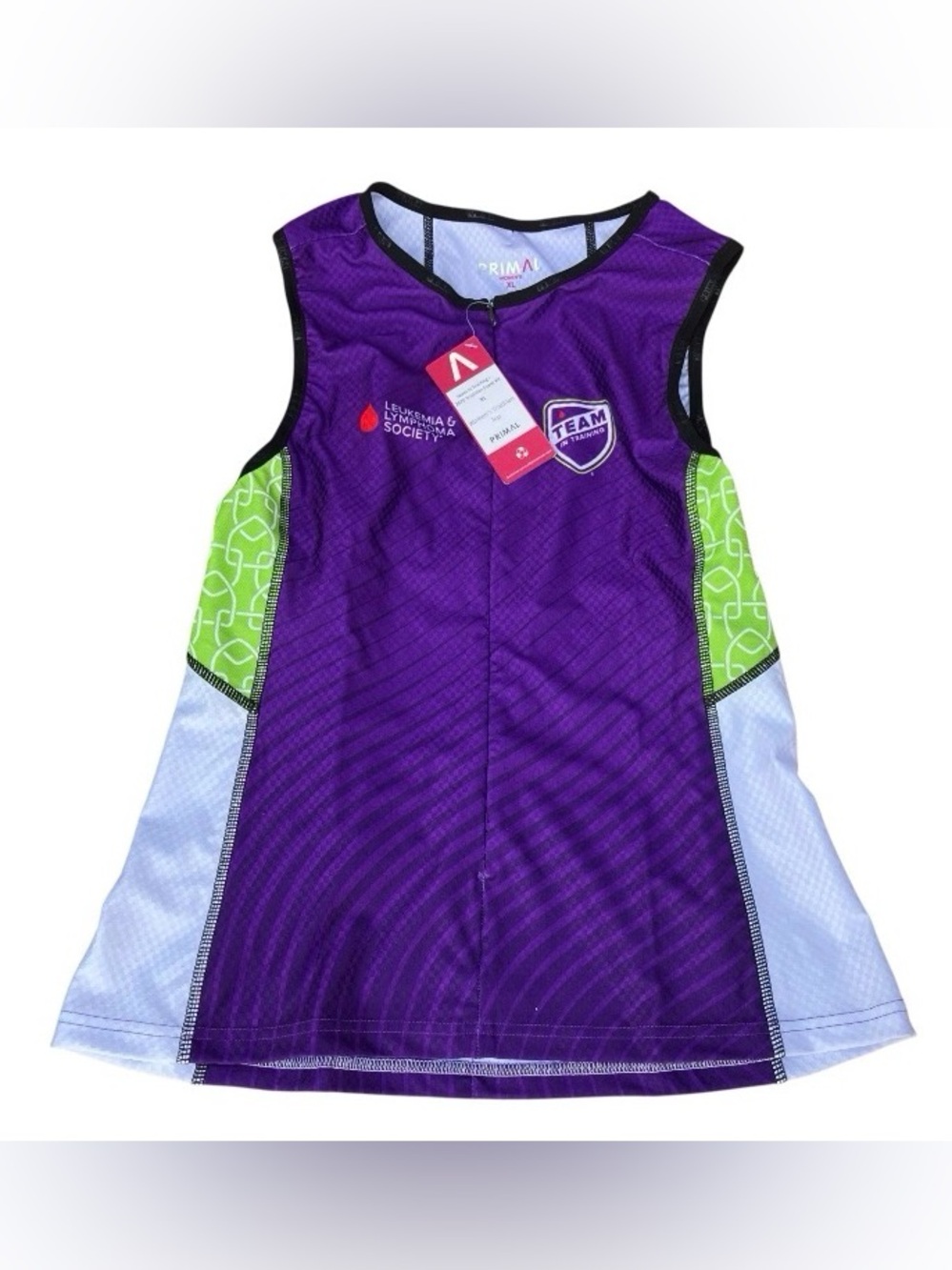 Primal Wear Fit Kit Jersey Women's XL Sport Cut Raglan Cycling Shirt Biking
